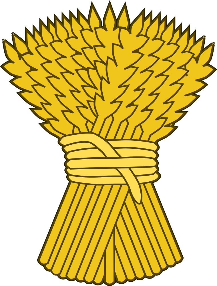 OnlineLabels Clip Art Wheat sheaf